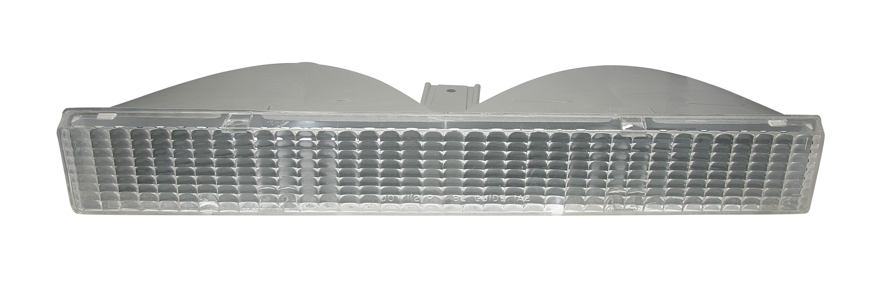FRONT TURN SIGNAL & PARKING LAMP LENSES 82-87, Under Headlamps, RH