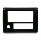 RADIO FACE PLATES 86-87, DK Claret with Silver Trim