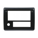 RADIO FACE PLATES 86-87, Dk Blue with Silver Trim