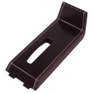 CONSOLE SHIFT TRIM PLATES 86-87, Dk Claret with Silver Trim