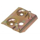 ACCELERATOR PEDAL BRACKETS 59-60, Floor Bracket w/studs