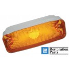 FRONT TURN SIGNAL & PARKING LAMP LENSES 73, in Bumper, LH or RH, each