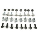 BUMPER BOLT KITS 78-87, Rear w/o Impact Strip - Complete Mounting Kit, 32 pieces