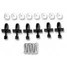 HEADER PANEL HARDWARE KITS 82-87, Headlight bezel & grill mounting, complete, 26 pieces